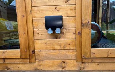 Electricity to Garden Cabin in Sketty